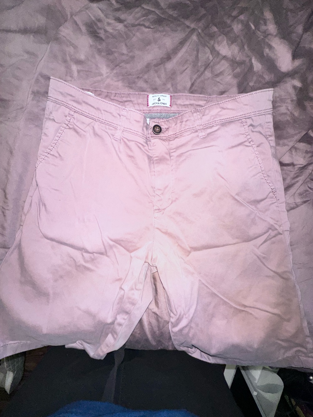 Jack & Jones Light Pink Women's Chino Shorts